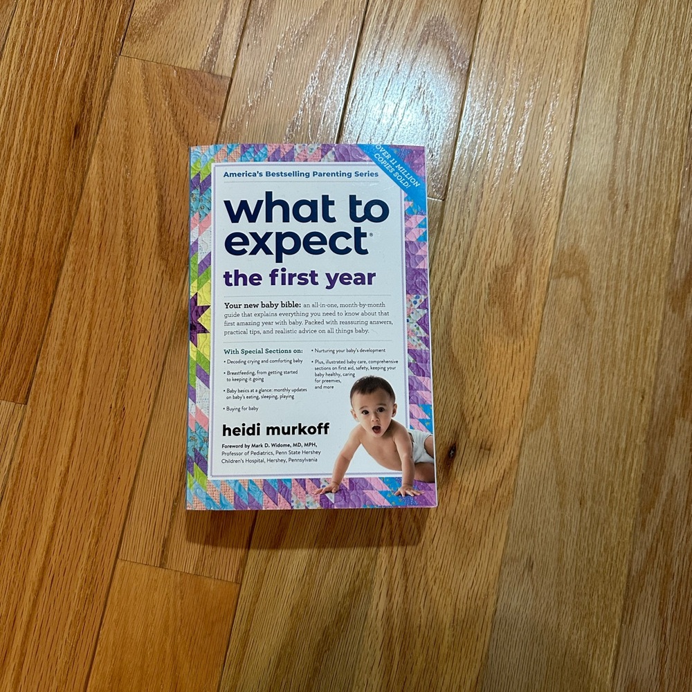 What to expect.  The first year book